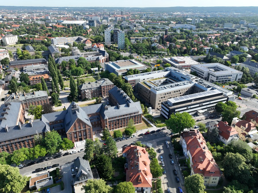 Campus der TU Dresden